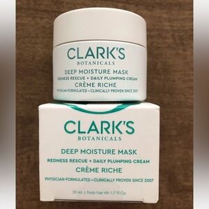 Clarks Clark’s Botanicals Deep Moisture Mask 1.7 oz 50ml Full Size ~ NIB!! ❤️